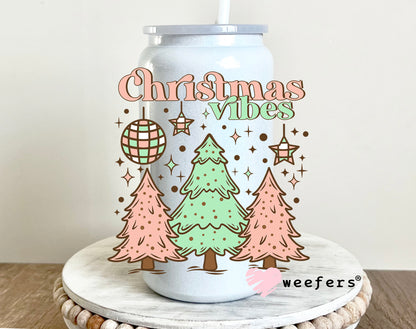 Christmas Vibes UV DTF 16oz Decal