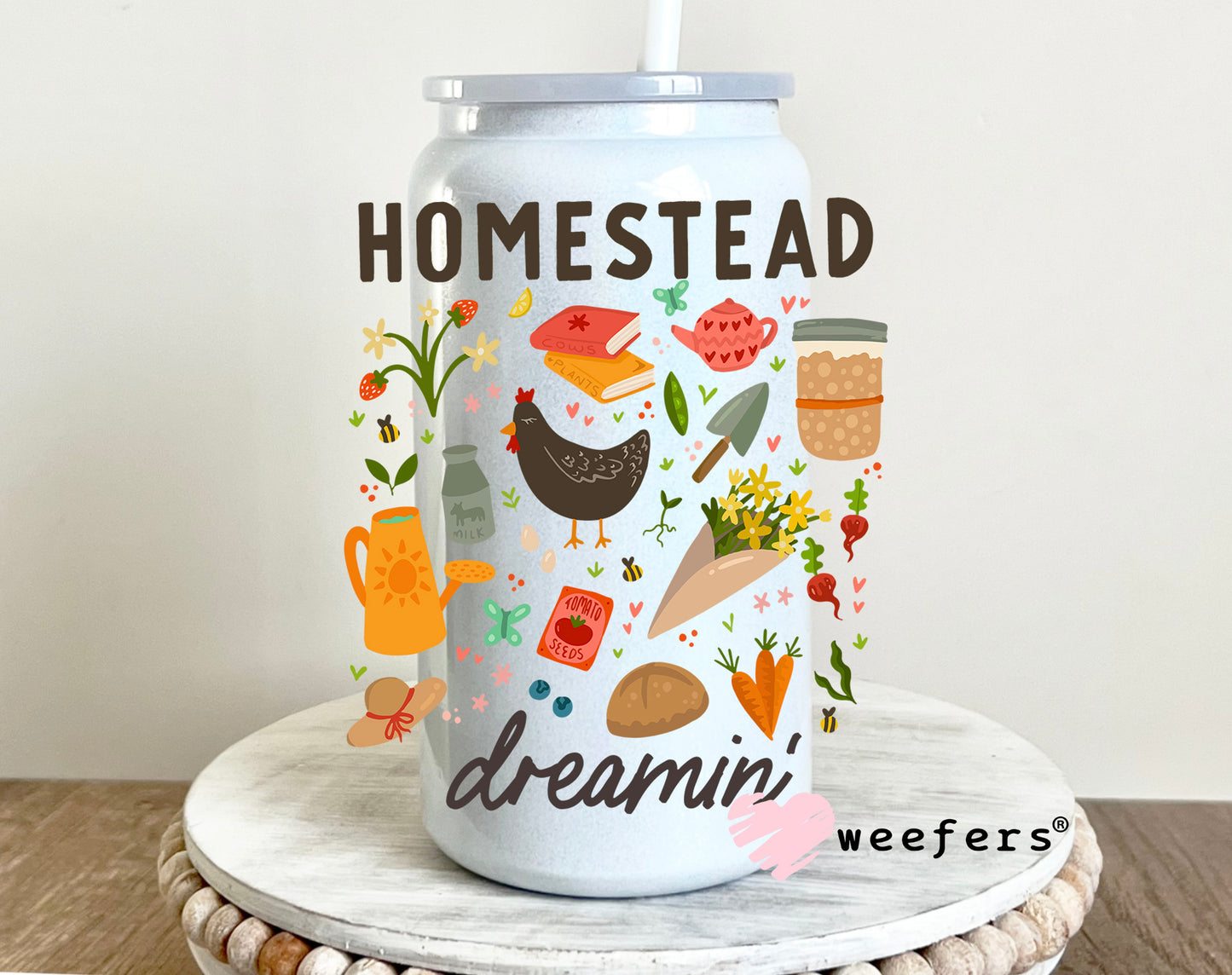 Homestead Dreams UV DTF 16oz Decal