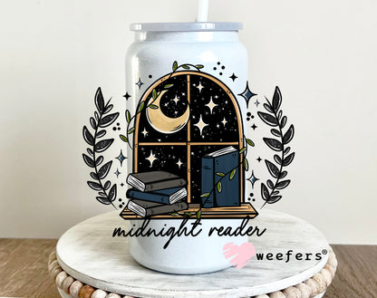 Midnight Reader UV DTF 16oz Decal