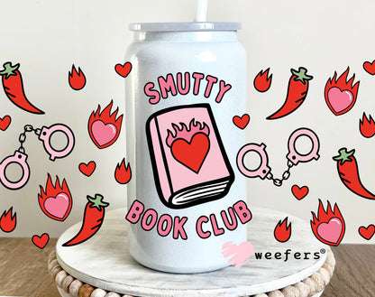 Smutty Book Club DTF 16oz Cup Wrap