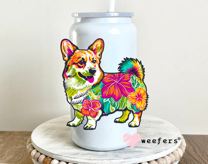 Preppy Corgi UV DTF Decal - Weefers