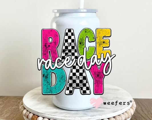 Race Day UV DTF 16oz Decal