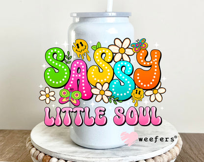 Sassy Little Soul UV DTF 16oz Decal