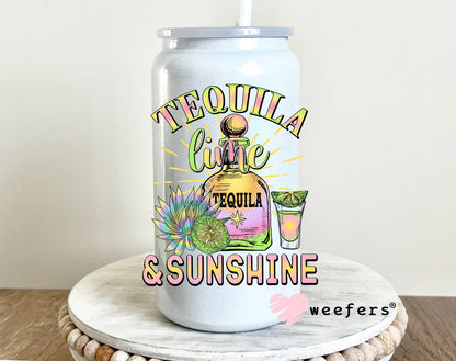 Tequila and Sunshine UV DTF 16oz Decal