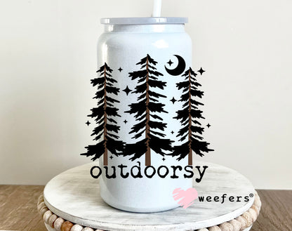 Outdoorsy UV DTF 16oz Decal 