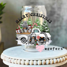 Load image into Gallery viewer, Merry Christmas Gnomes and Vintage Truck UV DTF Decal - Weefers
