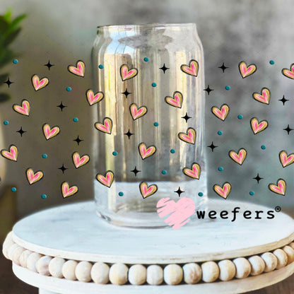 Spirit Lead Me Where my Faith is without Borders Sidekick UV DTF Cup Wrap - WEEFERS EXCLUSIVE WRAP 16oz Libbey Glass Original Size Cup Wrap Weefers