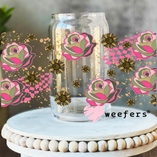 Camo is My Favorite Color Sidekick UV DTF Cup Wrap - Weefers Exclusive 16oz Libbey Glass Original Size Weefers