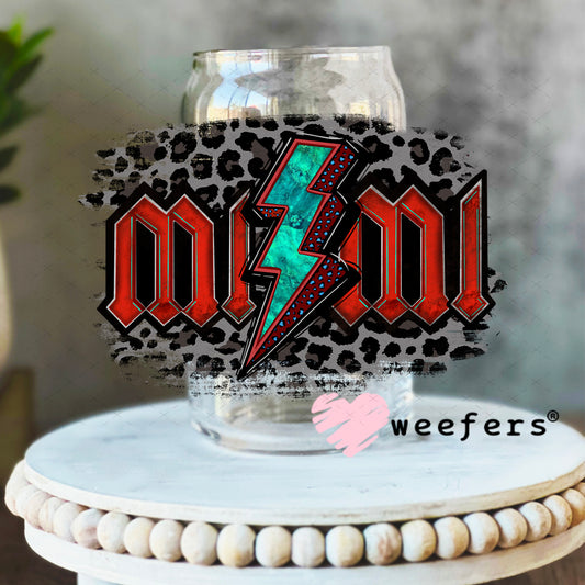 Mimi Western UV DTF Decal 16oz Libbey Glass Original Size Weefers