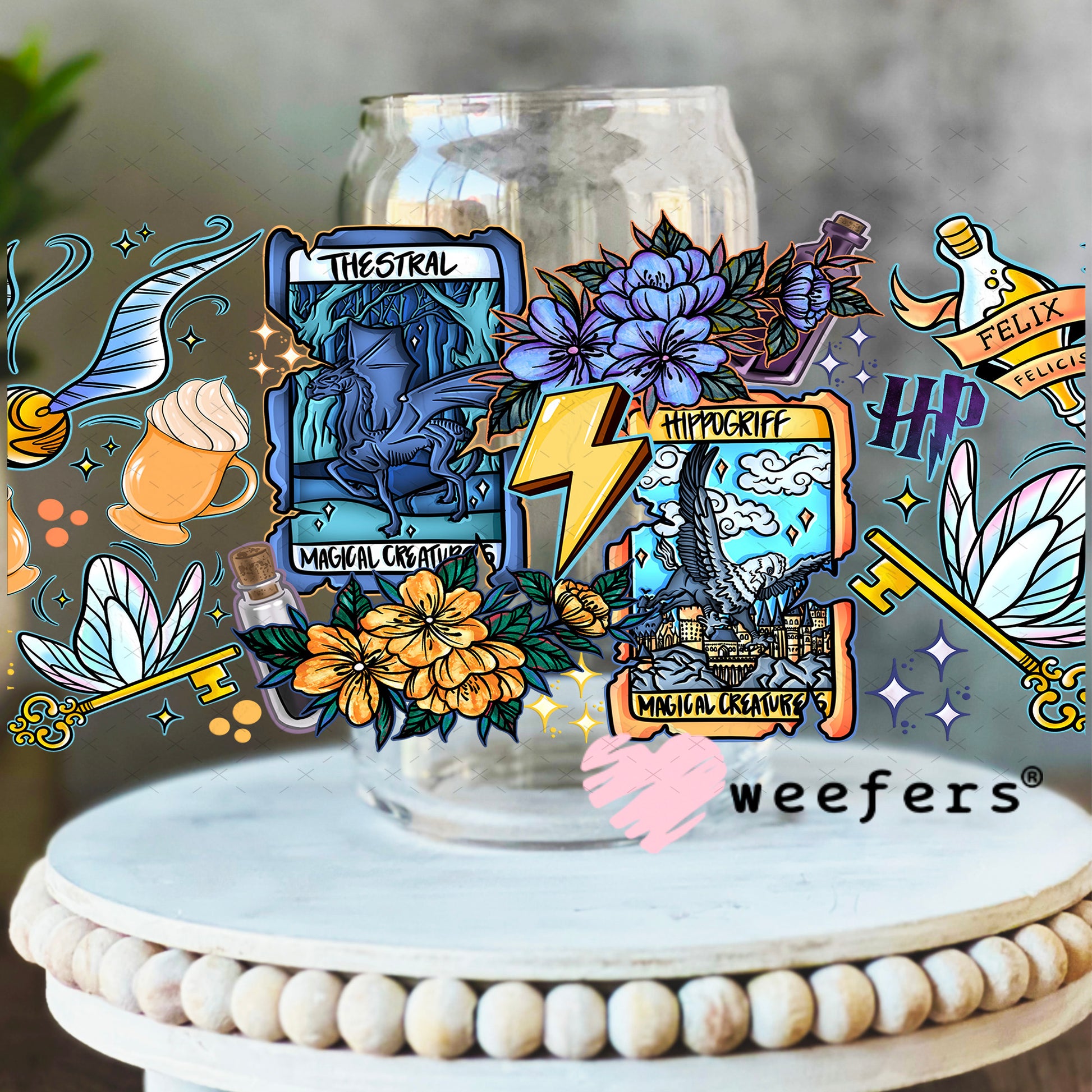 UV DTF Cup Wrap – HP Ver 2 16oz Libbey Glass Original Size Weefers