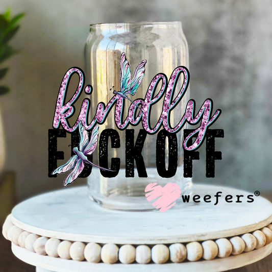 UV DTF Decal - Kindly F Off