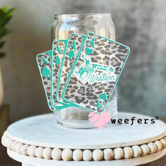 UV DTF Decal - Wild Western Cards