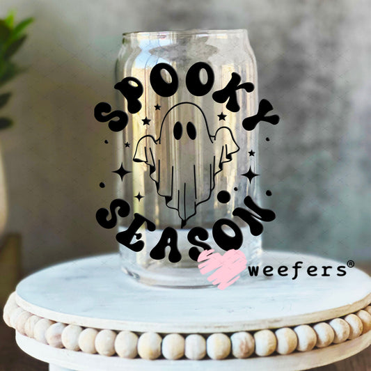 UV DTF Decal - Spooky Season 16oz Libbey Glass Original Size Weefers