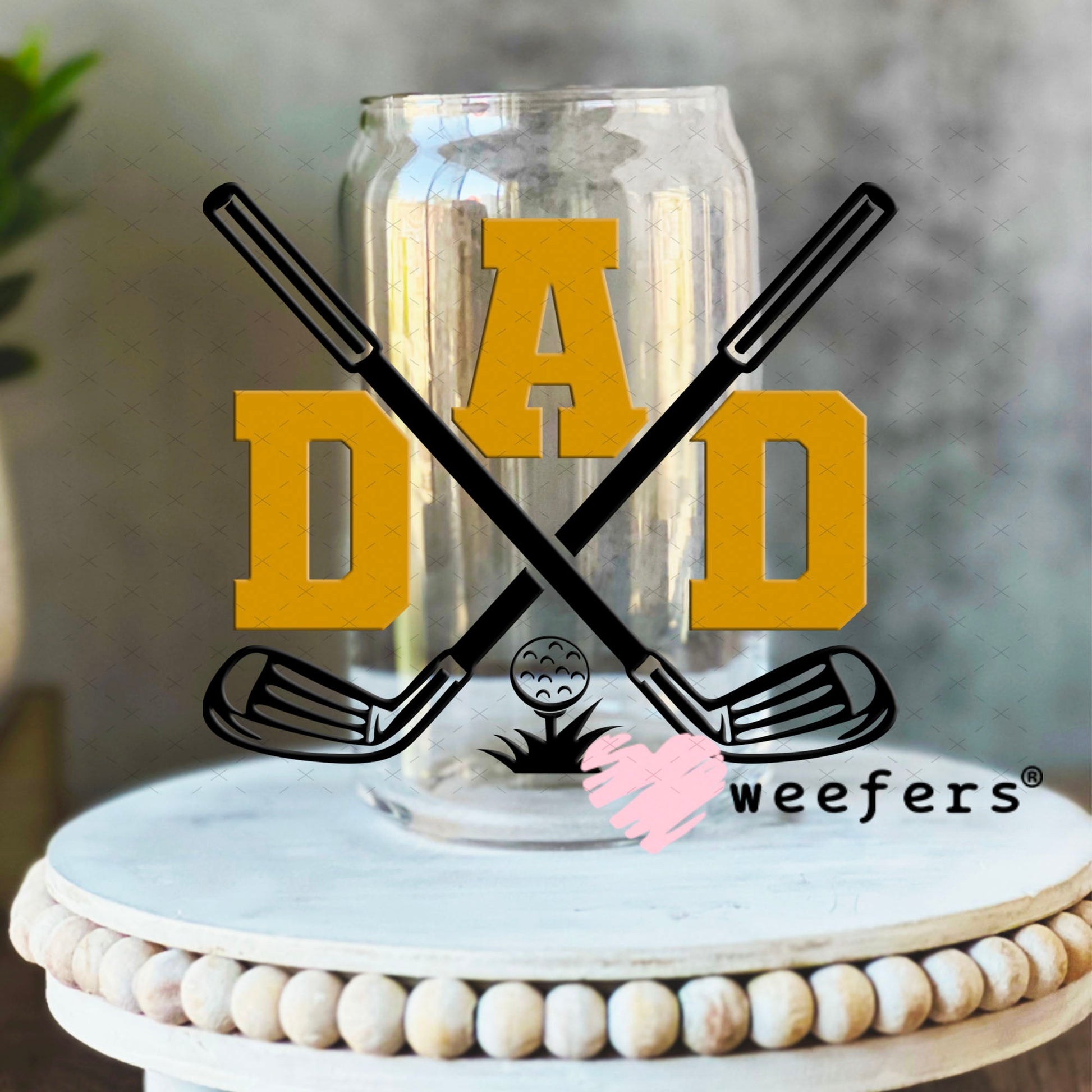 UV DTF Decal - Later Gator 16oz Libbey Glass Original Size Weefers