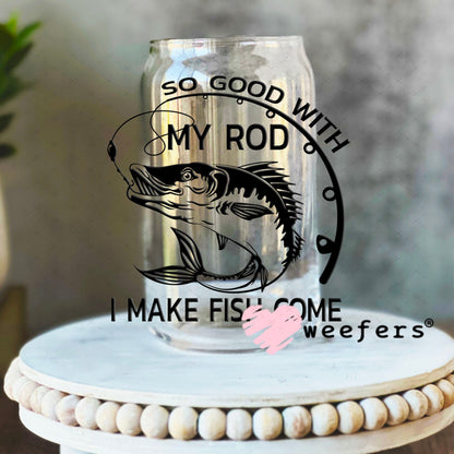 UV DTF Decal - Later Gator 16oz Libbey Glass Original Size Weefers