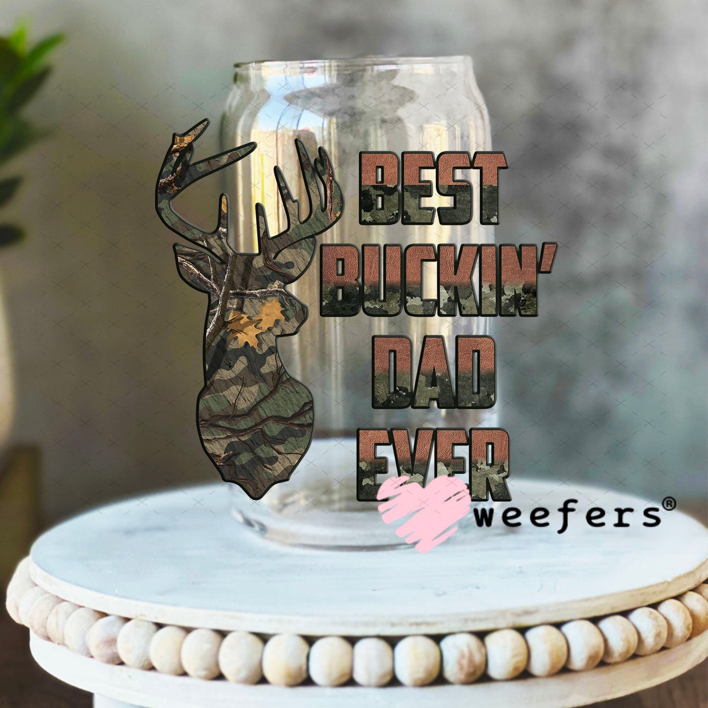 UV DTF Decal - Later Gator 16oz Libbey Glass Original Size Weefers