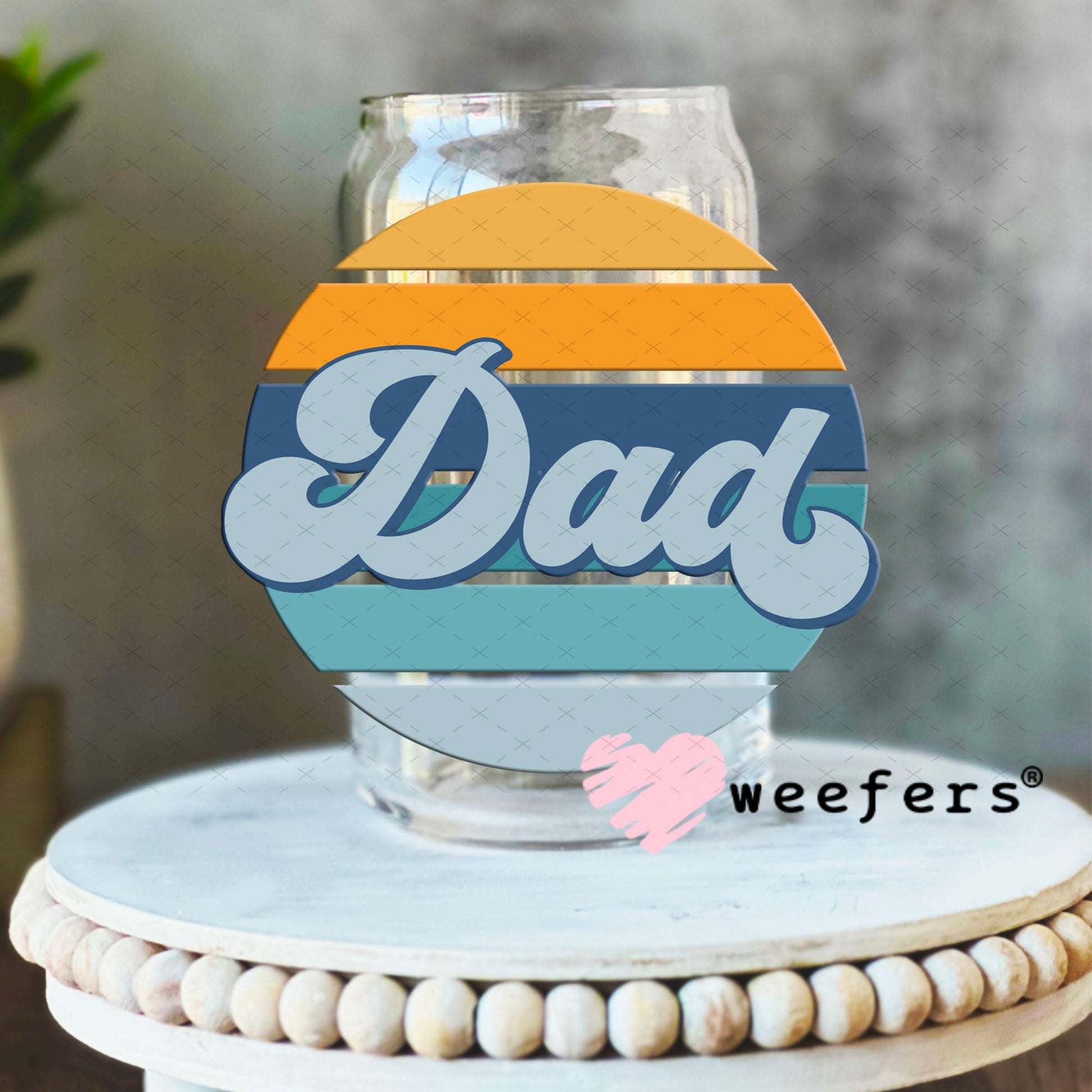 UV DTF Decal - Later Gator 16oz Libbey Glass Original Size Weefers