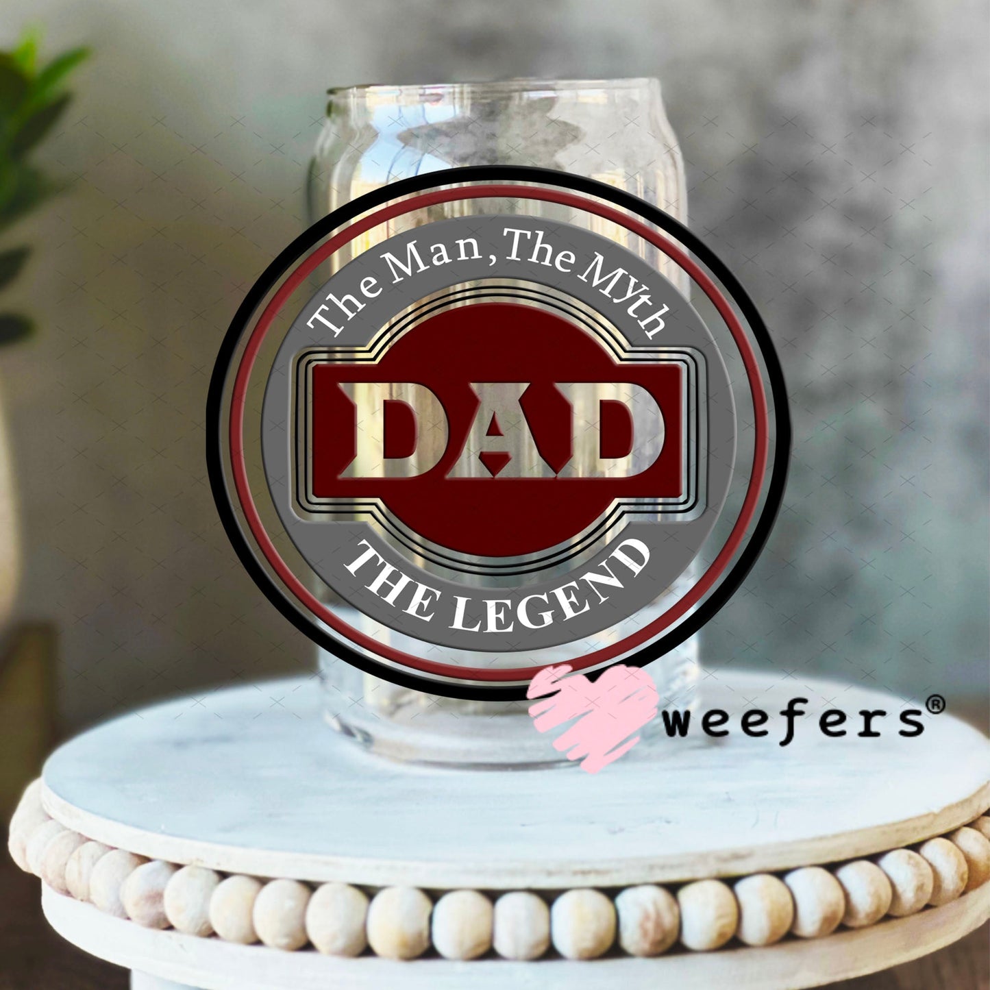 UV DTF Decal - Later Gator 16oz Libbey Glass Original Size Weefers