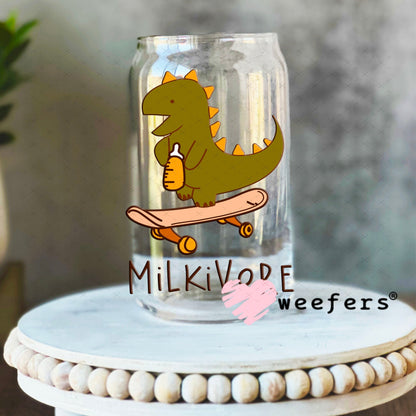 UV DTF Decal - Milkivore 16oz Libbey Glass Original Size Weefers