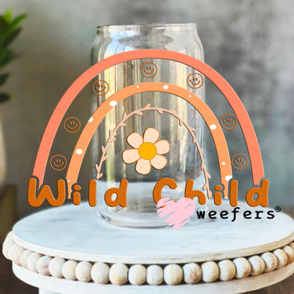 UV DTF Decal - Wild Child 16oz Libbey Glass Original Size Weefers