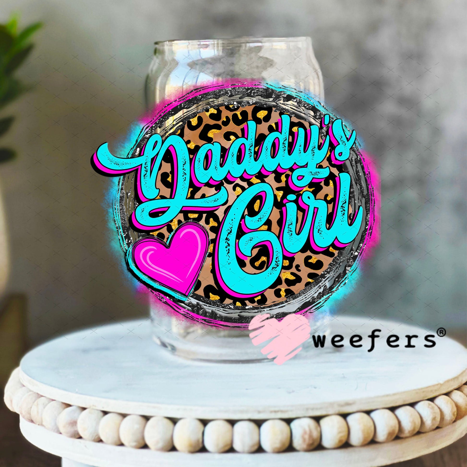 UV DTF Decal - Later Gator 16oz Libbey Glass Original Size Weefers
