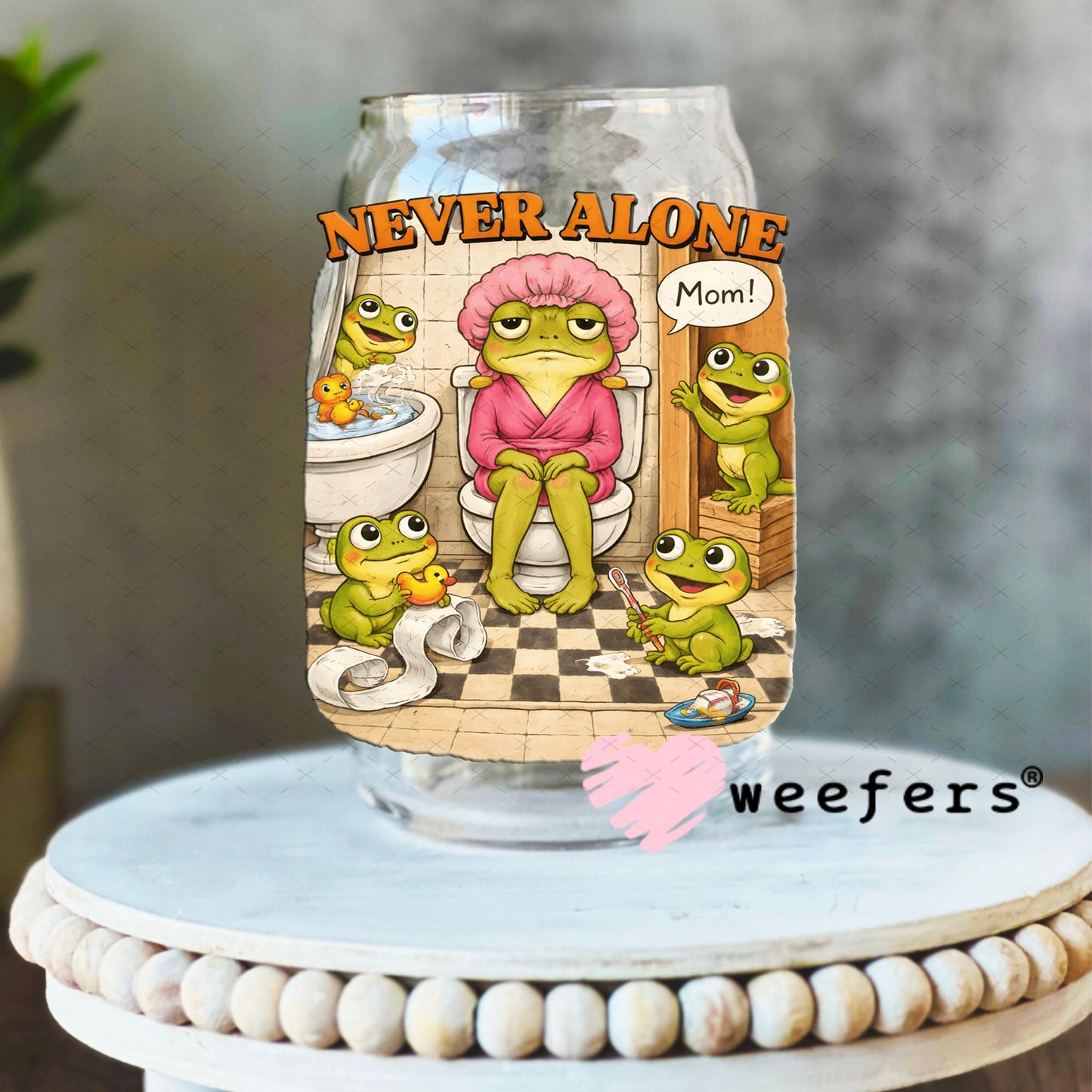 UV DTF Decal - Later Gator 16oz Libbey Glass Original Size Weefers
