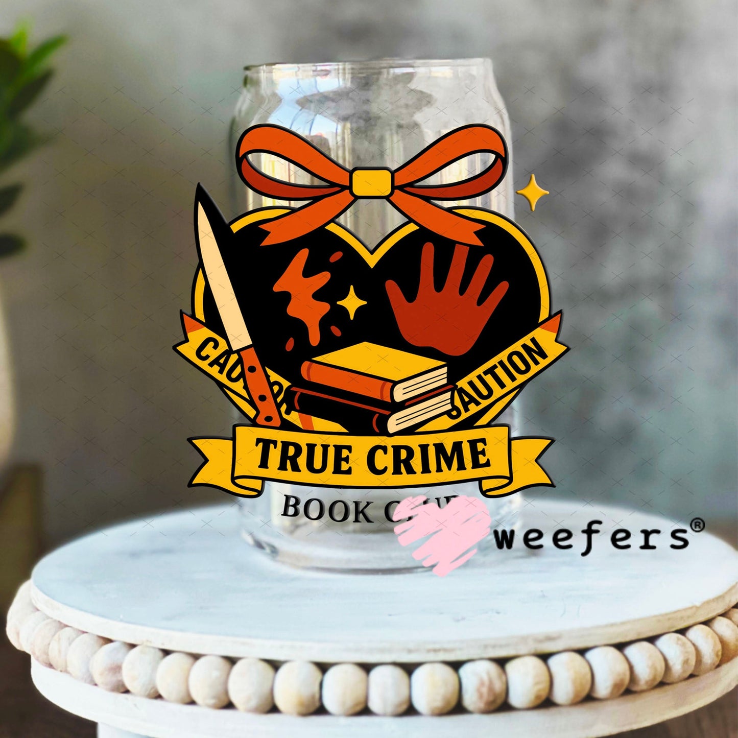 UV DTF Decal - Later Gator 16oz Libbey Glass Original Size Weefers
