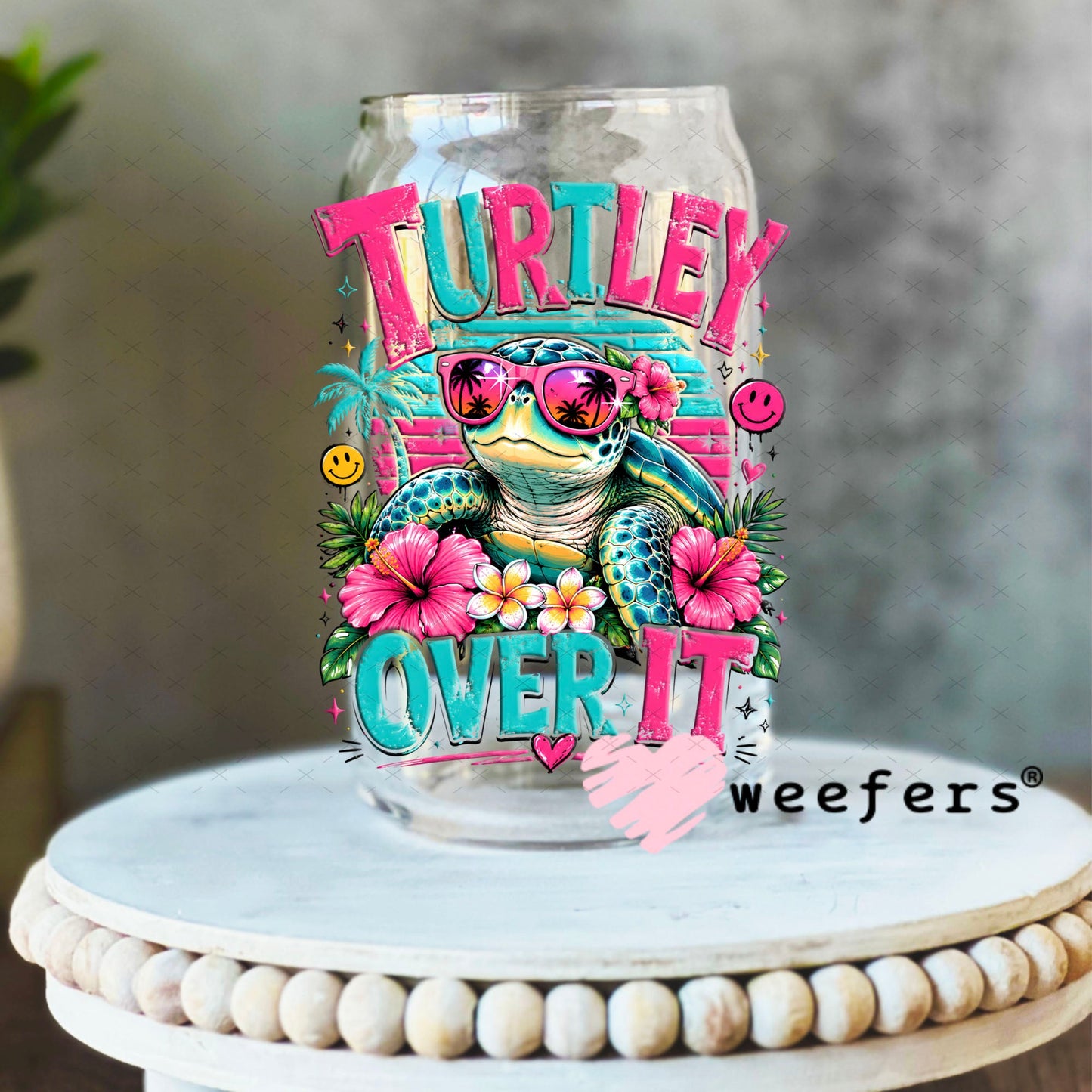 UV DTF Decal - Later Gator 16oz Libbey Glass Original Size Weefers