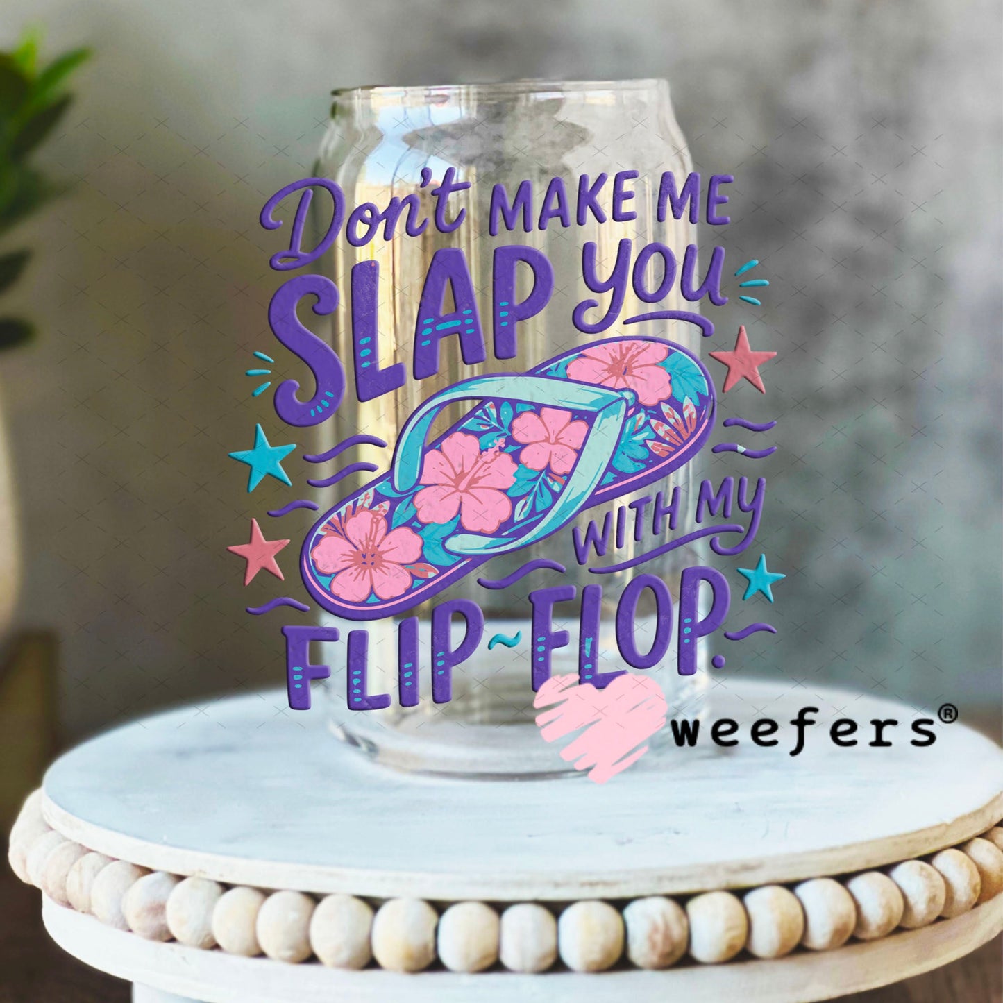 UV DTF Decal - Later Gator 16oz Libbey Glass Original Size Weefers