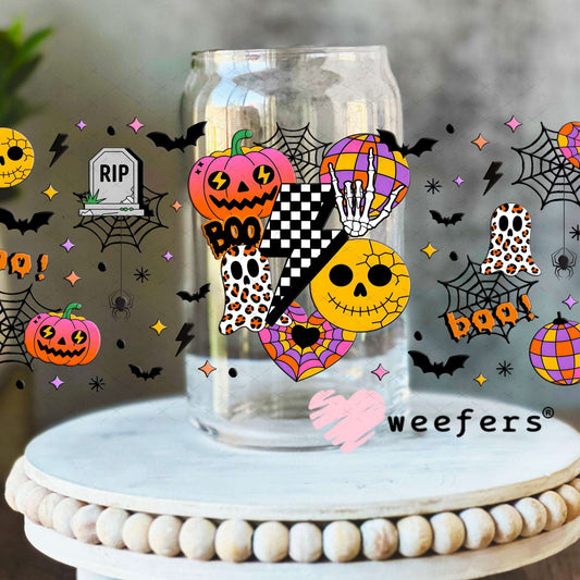 UV DTF Cup Wraps - RIP Pumpkins 16oz Libbey Glass Original Size Weefers