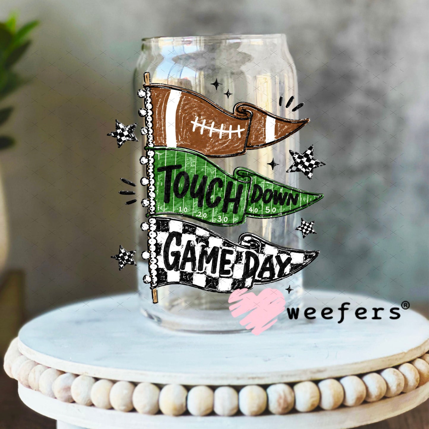 UV DTF Decal - Later Gator 16oz Libbey Glass Original Size Weefers