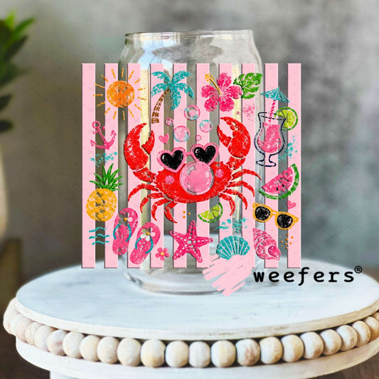UV DTF Decal - Later Gator 16oz Libbey Glass Original Size Weefers