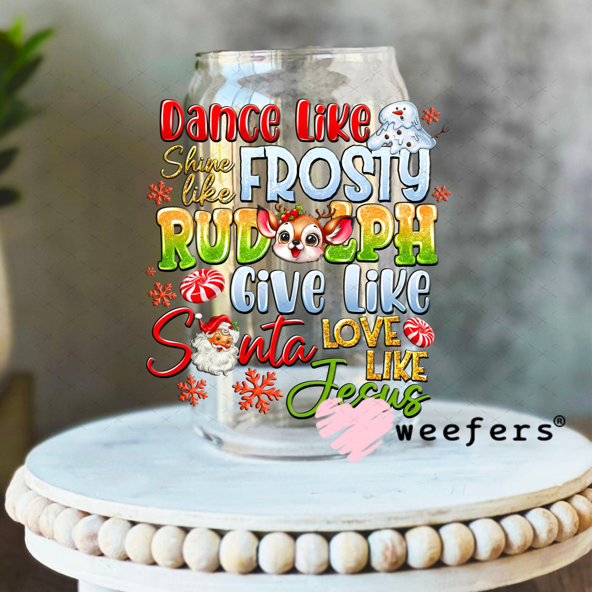 UV DTF Decal - Later Gator 16oz Libbey Glass Original Size Weefers