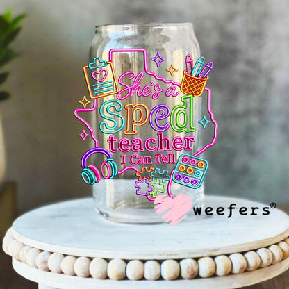 UV DTF Decal - Later Gator 16oz Libbey Glass Original Size Weefers