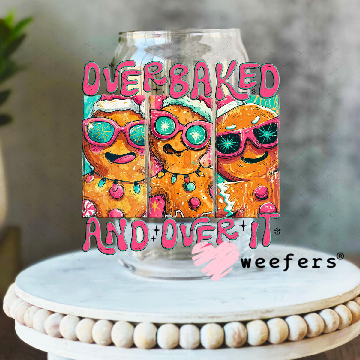 UV DTF Decal - Later Gator 16oz Libbey Glass Original Size Weefers