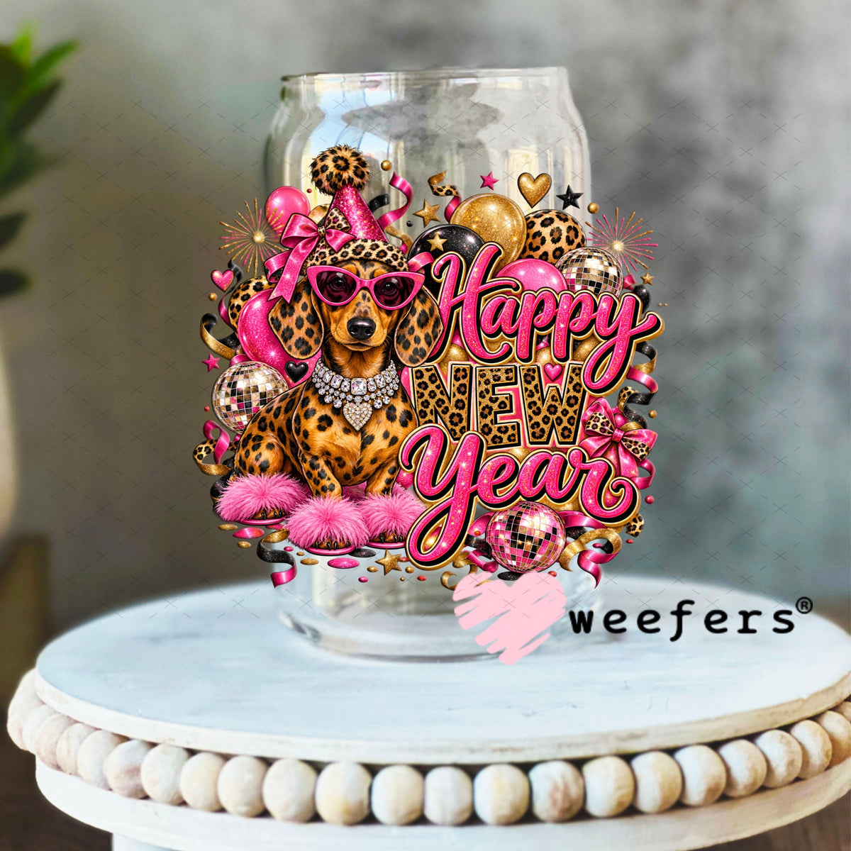 UV DTF Decal - Later Gator 16oz Libbey Glass Original Size Weefers