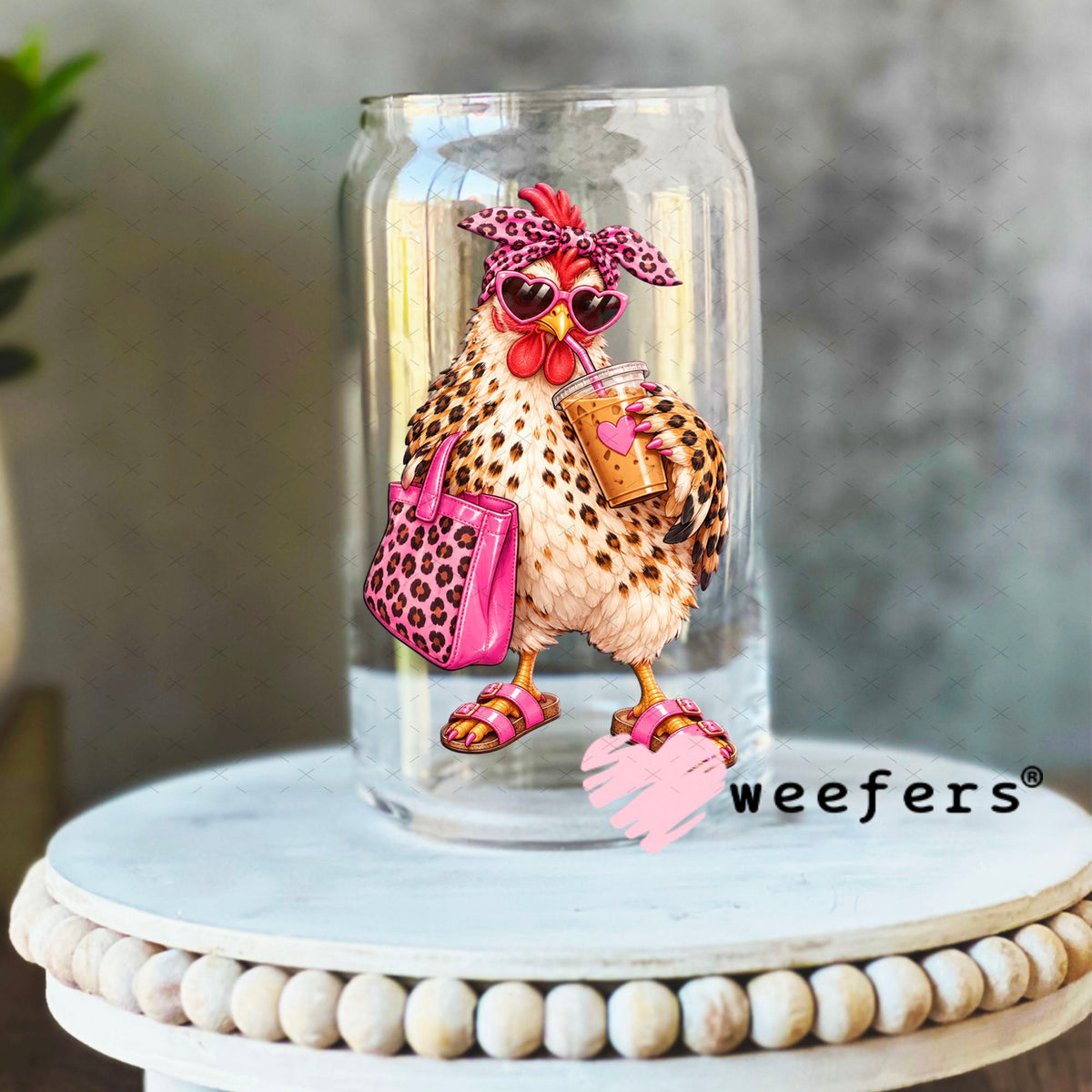 UV DTF Decal - Later Gator 16oz Libbey Glass Original Size Weefers