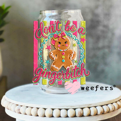 UV DTF Decal - Later Gator 16oz Libbey Glass Original Size Weefers