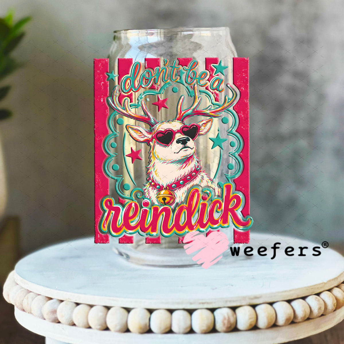 UV DTF Decal - Later Gator 16oz Libbey Glass Original Size Weefers