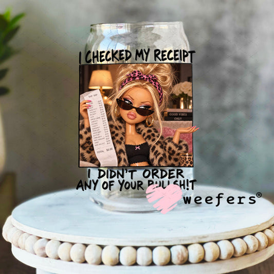 UV DTF Decal - Later Gator 16oz Libbey Glass Original Size Weefers
