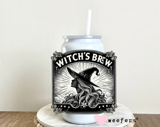 Witch's Brew Silhouette UV DTF Decal - Weefers