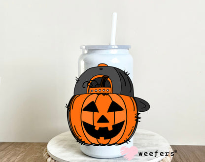 Pumpkin Hat Halloween UV DTF Decal - Weefers