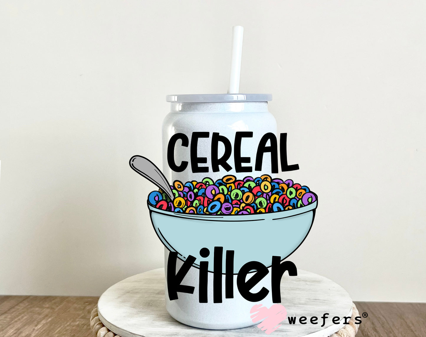 Cereal Killer UV DTF Decal - Weefers