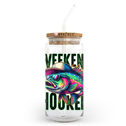 Weekend Hooker 20oz Libbey Glass Can, 34oz Hip Sip, 40oz Tumbler, 24oz Cold Cup UV DTF or Sublimation Decal Transfer - Weefers