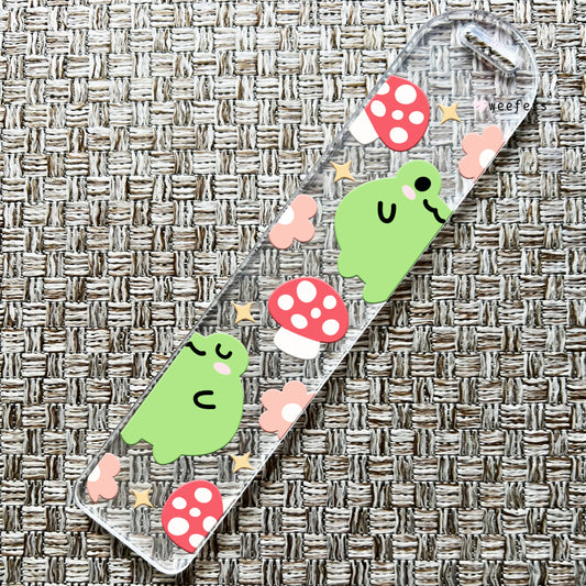 Cute Frogs and Mushrooms UV DTF Decal - Weefers