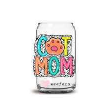 Load image into Gallery viewer, a glass jar with the words got mom on it
