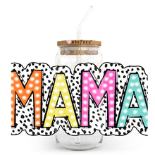 Load image into Gallery viewer, a mason jar with a straw in it that says mama
