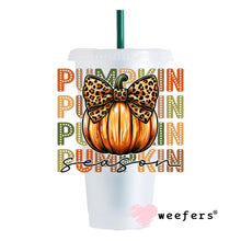 Load image into Gallery viewer, Coquette Pumpkin Fall UV DTF Decal - Weefers
