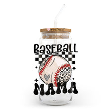 Load image into Gallery viewer, a glass jar with a baseball inside of it
