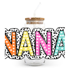 Load image into Gallery viewer, a jar with a straw in it that says nanna

